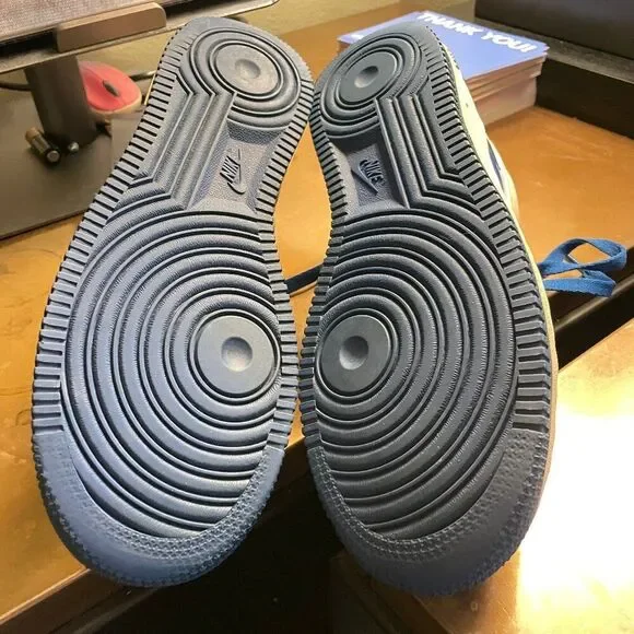 Nike Air Force 1 Low Rasheed Sheed Wallace 6.5 Y Red White Blue 313340-411 2005 - Picture 8 of 8